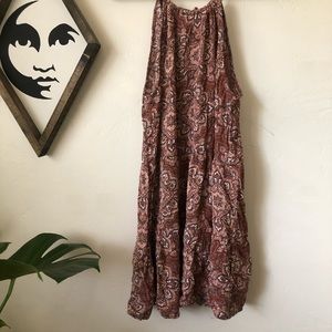 Paisley Halter Dress